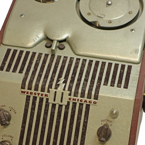 Magnetófono de hilo de acero Webster, mod. 80-1